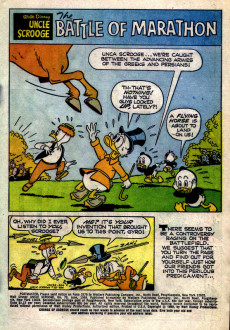 Extrait de Uncle $crooge (2) (Gold Key - 1963) -75- The Battle of Marathon!