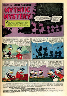 Extrait de Uncle $crooge (2) (Gold Key - 1963) -82- Mythic Mystery