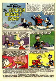 Extrait de Uncle $crooge (2) (Gold Key - 1963) -86- The Golden Nugget Boat