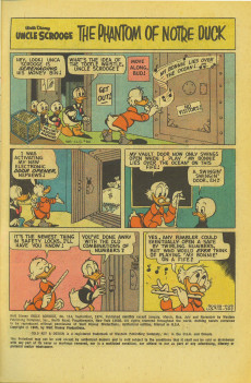 Extrait de Uncle $crooge (2) (Gold Key - 1963) -114- The Phantom of Notre Duck