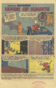 Extrait de Uncle $crooge (2) (Gold Key - 1963) -129- House of Haunts
