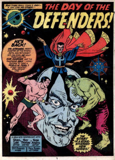 Extrait de Marvel Treasury Edition (1974) -16- Issue # 16