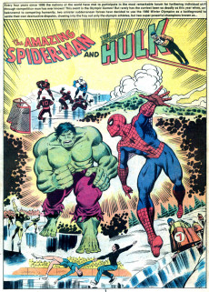 Extrait de Marvel Treasury Edition (1974) -25- Spider-Man vs. The Hulk at the Winter Olympics