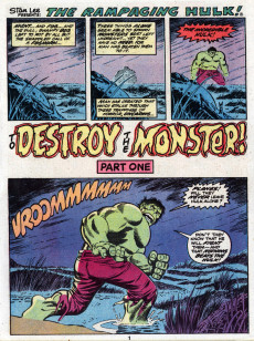 Extrait de Marvel Treasury Edition (1974) -26- The rampaging Hulk
