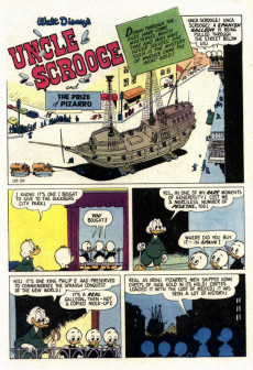 Extrait de Uncle $crooge (3) (Gladstone - 1986) -211- The Prize of Pizarro