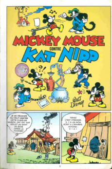 Extrait de BD Disney -5- Mickey, histoires classiques
