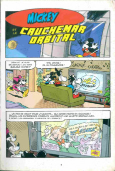 Extrait de BD Disney -9- Mickey et le cauchemar orbital