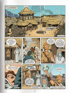 Extrait de Histoire de France en bande dessinée -2- Vercingétorix la guerre des Gaules et la bataille d'Alésia 72/52 av J.C.