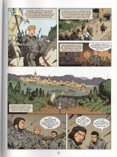 Extrait de Histoire de France en bande dessinée -18- Jeanne d'Arc le destin de Jeanne la Pucelle 1412/1431