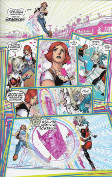 Extrait de Harley Quinn Rebirth -8- Harley Quinn détruit la continuité DC