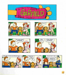 Extrait de Garfield (Presses Aventure - carrés) -10- Album Garfield #10