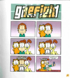 Extrait de Garfield (Presses Aventure - carrés) -71- Album Garfield #71