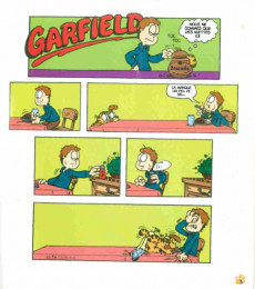 Extrait de Garfield (Presses Aventure - carrés) -9- Album Garfield #9