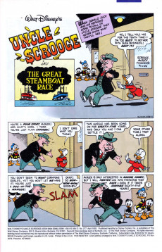 Extrait de Uncle $crooge (4) (Disney - 1990) -277- The Great Steamboat Race