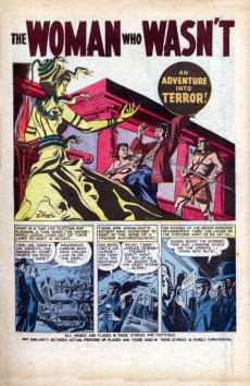 Extrait de Adventures into Terror Vol.2 (Atlas - 1951) -15- Trapped by the Tarantula!