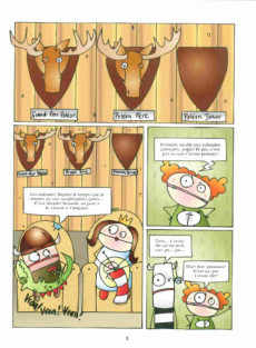 Extrait de Les affreux (Miville) - Poléon et la chasse à l'orignal