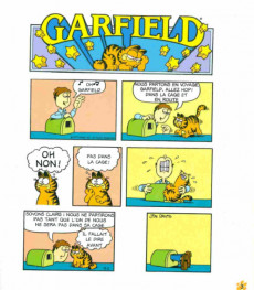 Extrait de Garfield (Presses Aventure - carrés) -35- Album Garfield #35