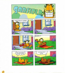 Extrait de Garfield (Presses Aventure - carrés) -38a2008- Album Garfield #38