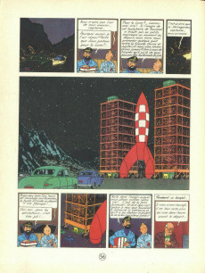 Extrait de Tintin (Historique) -16B30- Objectif Lune