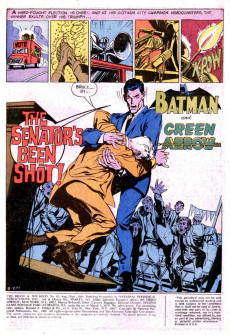 Extrait de The brave And the Bold Vol.1 (1955) -85- The Senator's Been Shot!