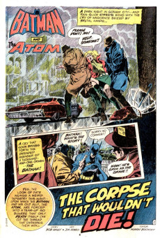 Extrait de The brave And the Bold Vol.1 (1955) -115- The Corpse That Wouldn't Die