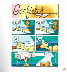 Extrait de Garfield (Presses Aventure - carrés) -INT17- Poids Lourd - 17