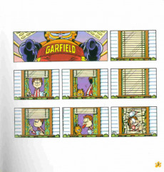 Extrait de Garfield (Presses Aventure - carrés) -INT20- Poids Lourd - 20
