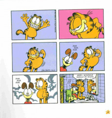 Extrait de Garfield (Presses Aventure - carrés) -INT21- Poids Lourd - 21