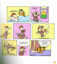 Extrait de Garfield (Presses Aventure - carrés) -INT24- Poids Lourd - 24