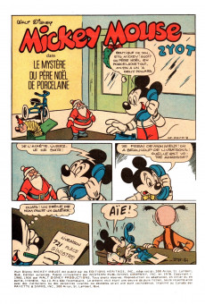 Extrait de Mickey Mouse (Éditions Héritage) -13- Le mystère du Père Noël de porcelaine