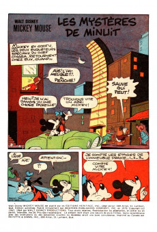Extrait de Mickey Mouse (Éditions Héritage) -20- Les mystères de minuit