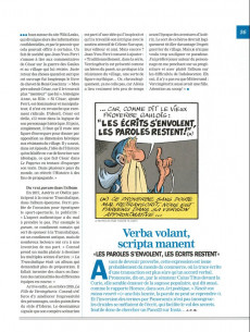 Extrait de Astérix (Presse) -HistoriaBD- Astérix et la véritable histoire de la guerre des Gaules