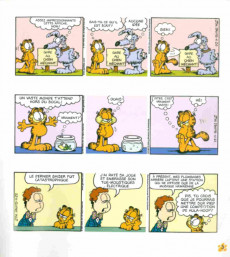 Extrait de Garfield (Presses Aventure - carrés) -INT19- Poids Lourd - 19