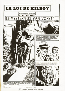 Extrait de Hardy (2e série - Arédit) -71- Le mystérieux Van Vorst