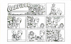 Extrait de Garfield (1980) -17- Garfield chews the fat