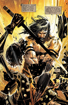 Extrait de Savage Sword of Conan (2019) -4- The Cult of Koga Thun - Part Four: The Trial of the Eagle