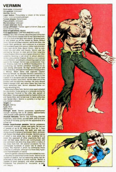 Extrait de (DOC) Official handbook of the Marvel Universe Vol.2 - Deluxe Edition (1985) -14- Unicorn To Wolverine