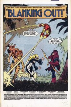 Extrait de West Coast Avengers (Limited Series) (Marvel comics - 1984) -2- Up Against the Blank!