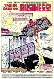 Extrait de West Coast Avengers (Limited Series) (Marvel comics - 1984) -3- Issue # 3