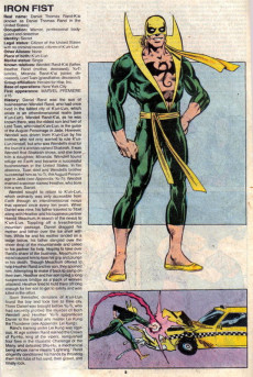 Extrait de (DOC) The Official Handbook of the Marvel Universe Vol.3 - Update'89 (1989) -4- Human Torch To Mannikin