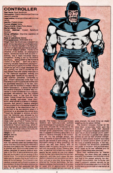 Extrait de (DOC) The Official Handbook of the Marvel Universe Vol.1 (1983) -3- C-D: From The Collector to Dracula