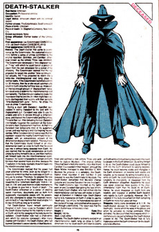 Extrait de (DOC) Official handbook of the Marvel Universe Vol.1 (1983) -13- Book of the Dead and Inactive 1