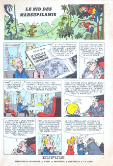 Extrait de Spirou et Fantasio -12Total- Le nid des marsupilamis