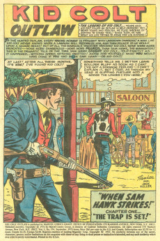 Extrait de Kid Colt Outlaw (1948) -174- Sam Hawk Strikes!