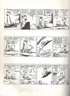 Extrait de Calvin et Hobbes -1- Adieu, monde cruel !