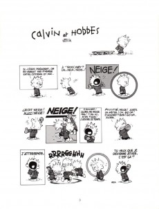 Extrait de Calvin et Hobbes -5- Fini de rire !