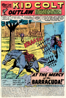 Extrait de Kid Colt Outlaw (1948) -228- At The Mercy of Captain Barracuda!