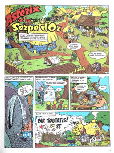 Extrait de Astérix (Hachette) -2a2003- La Serpe d'or