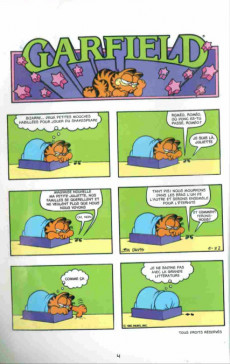 Extrait de Garfield (Presses Aventure) -5- Drôles de bestioles!