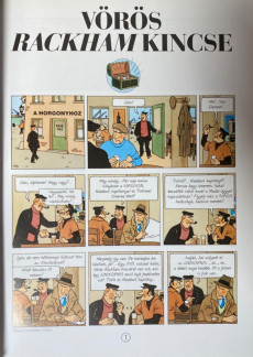 Extrait de Tintin (en langues étrangères) -12Hongrois- Vörös Rackamkincse
